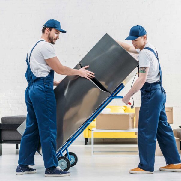 moving a fridge