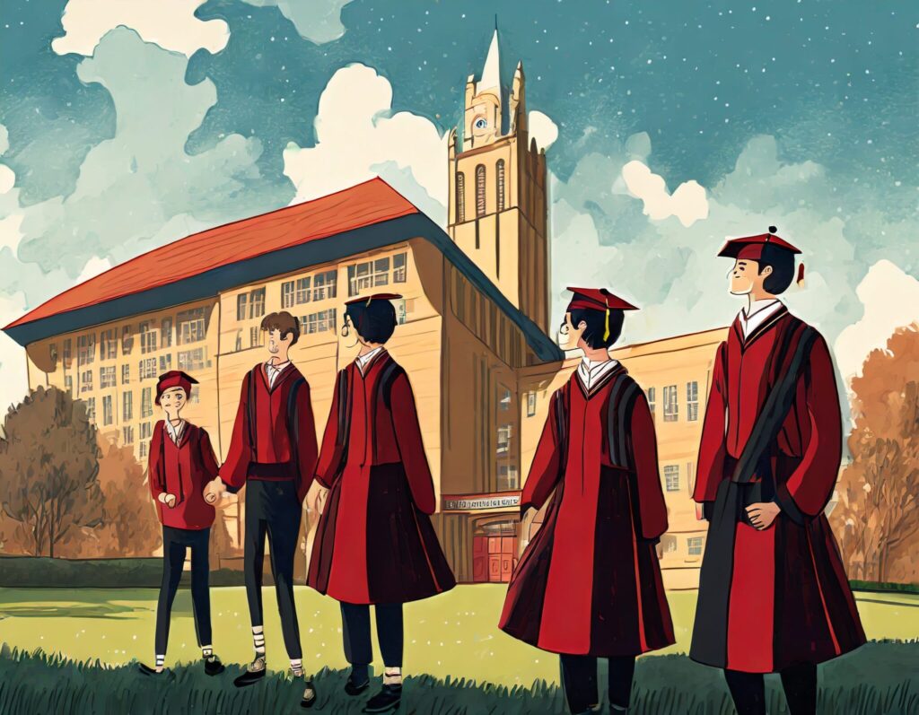 image of prestigious high school in Sydney North Shore's Mosman or Chatswood