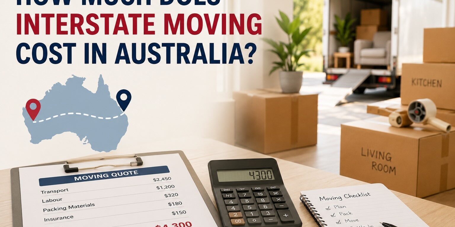 How Much Does Interstate Moving Cost in Australia